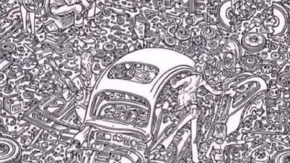 Szalenie trudny test na spostrzegawczość