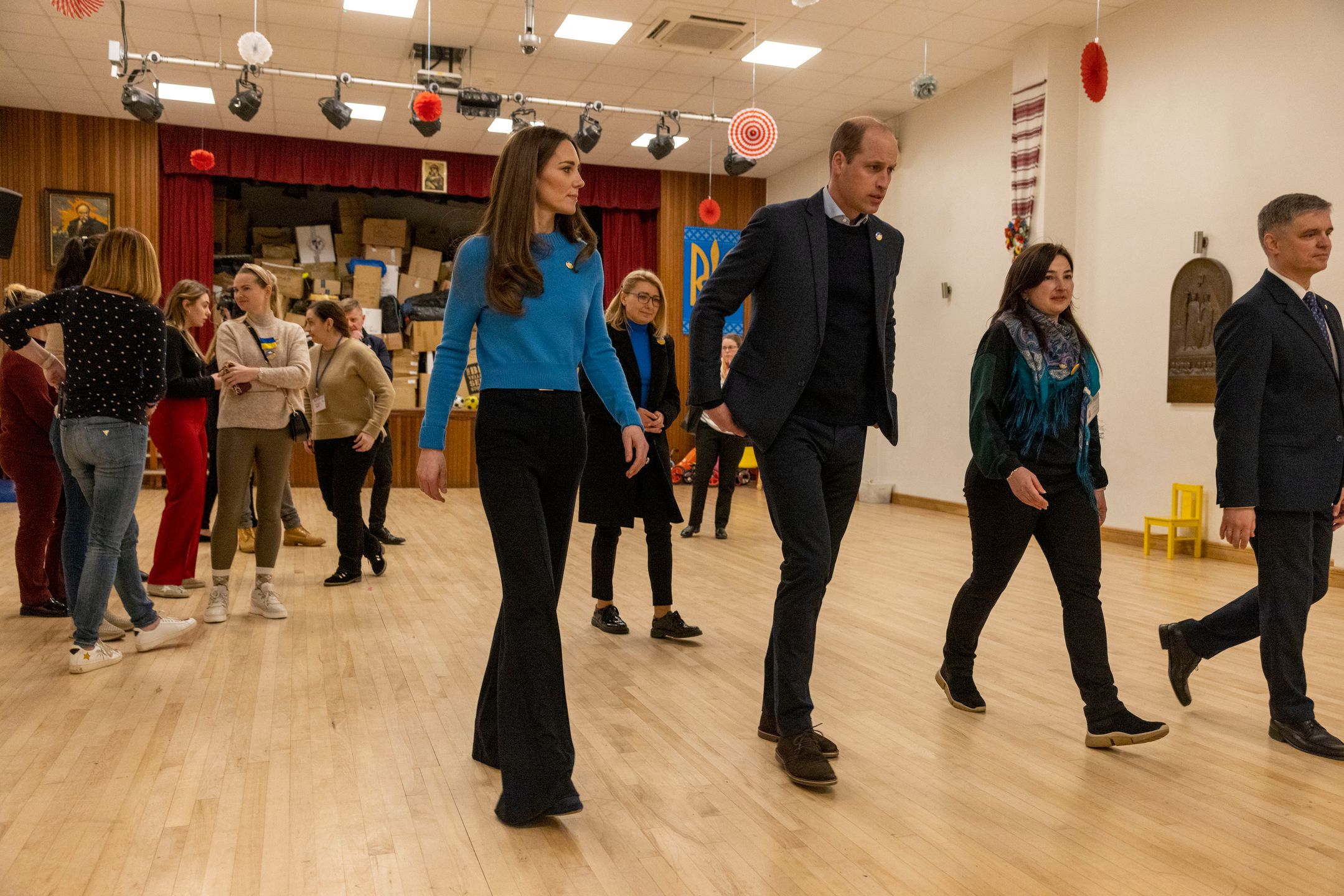 Kate i William w Centrum Kultury Ukraińskiej