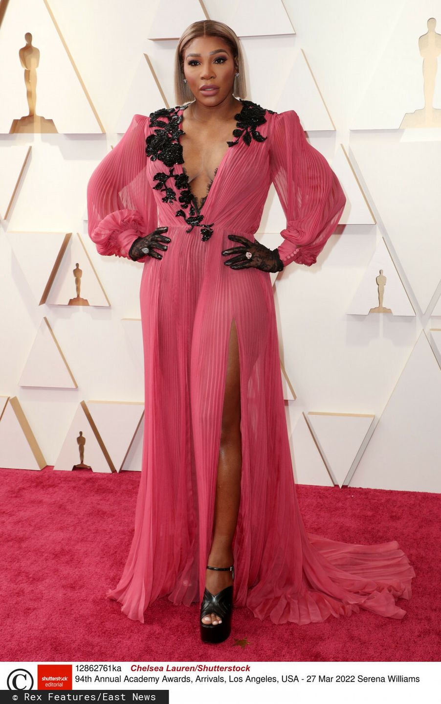 Serena Williams – Oscary 2022, kreacja: Gucci