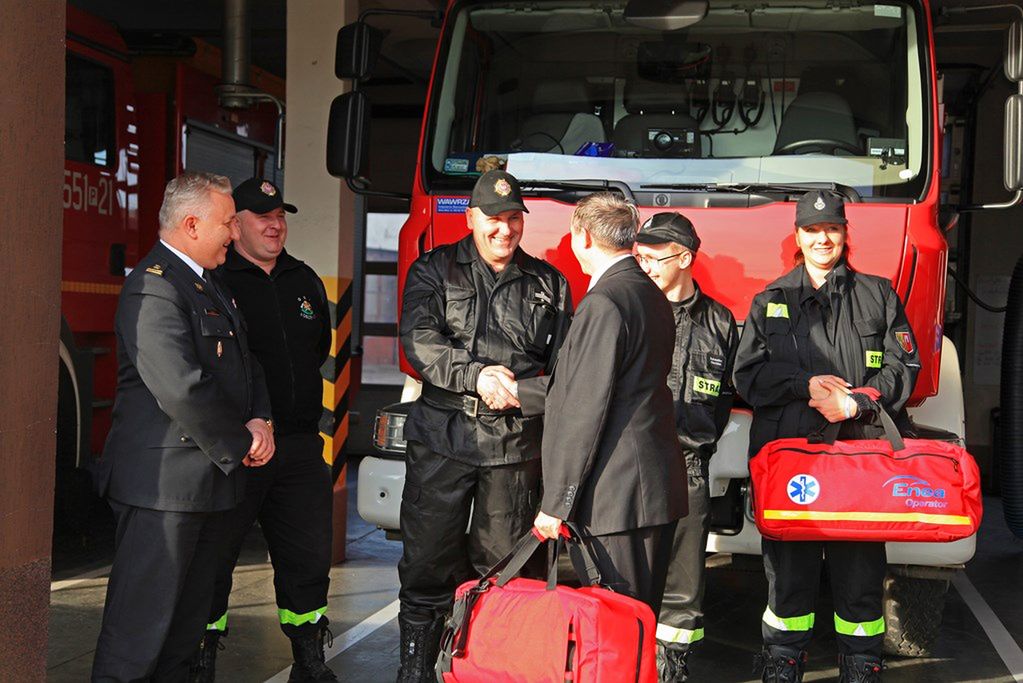 Torby medyczne w prezencie dla ochotników