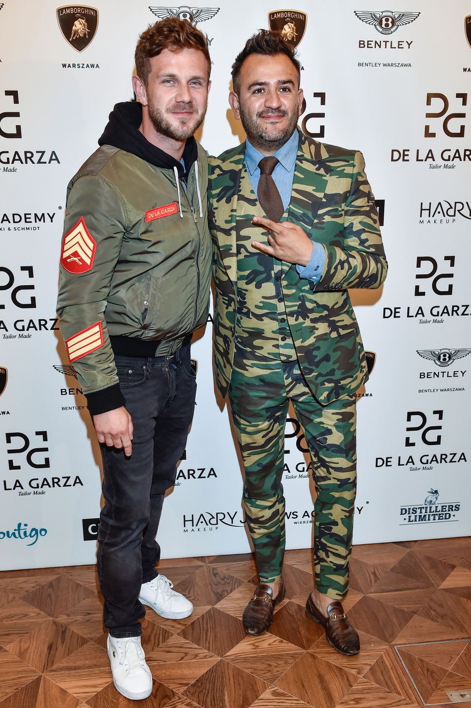 Antoni Królikowski, Rodrigo De La Garza na pokazie mody