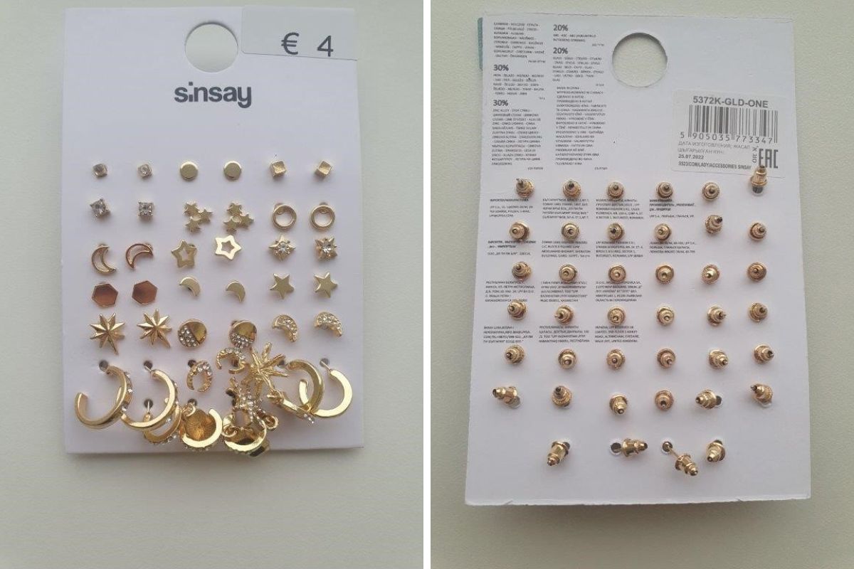 Sklep wycofuje kolczyki z powodu skażenia kadmem