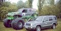 Jeep Commander vs. Grave Digger