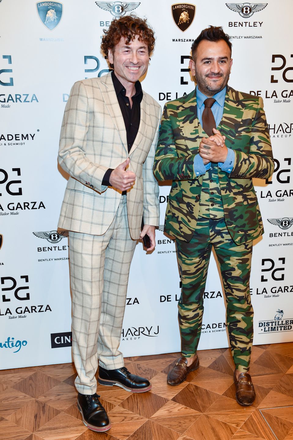 Piotr Rubik, Rodrigo De La Garza na pokazie mody