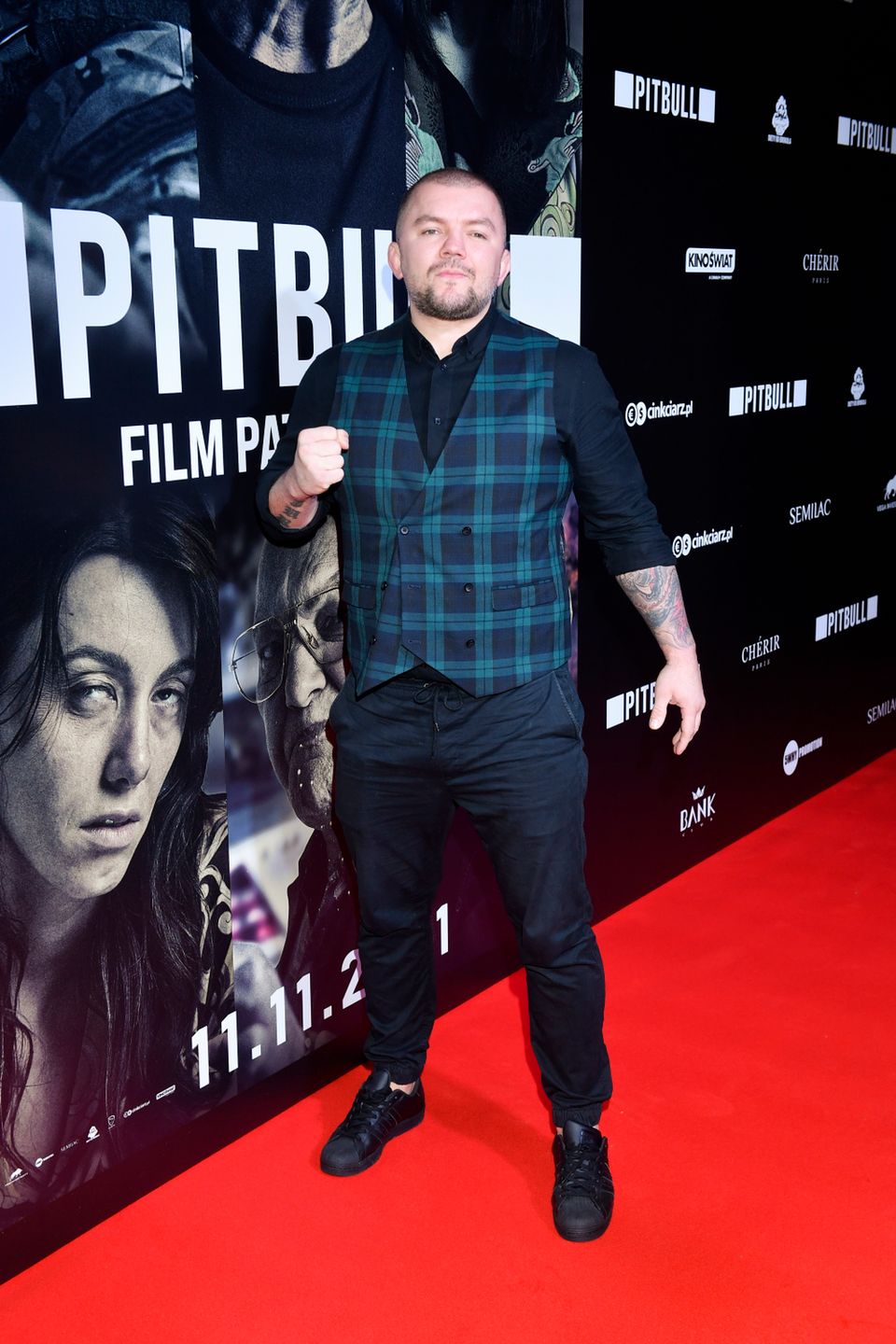Łukasz "Juras" Jurkowski - premiera filmu "Pitbull 2021"