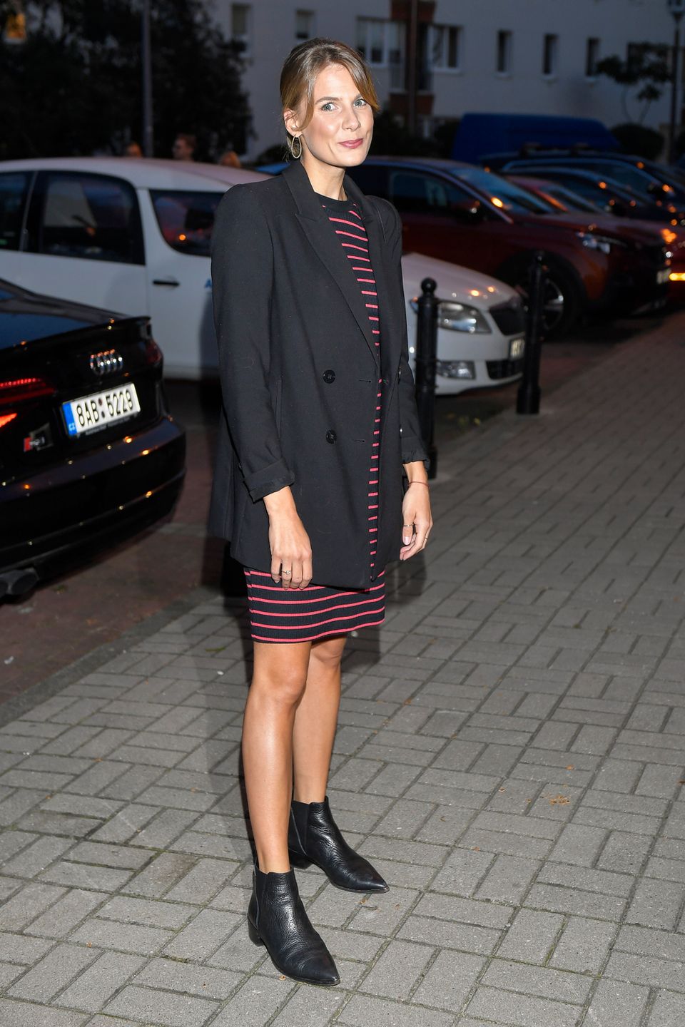 Marta Wierzbicka na premierze sztuki Dom Lalki