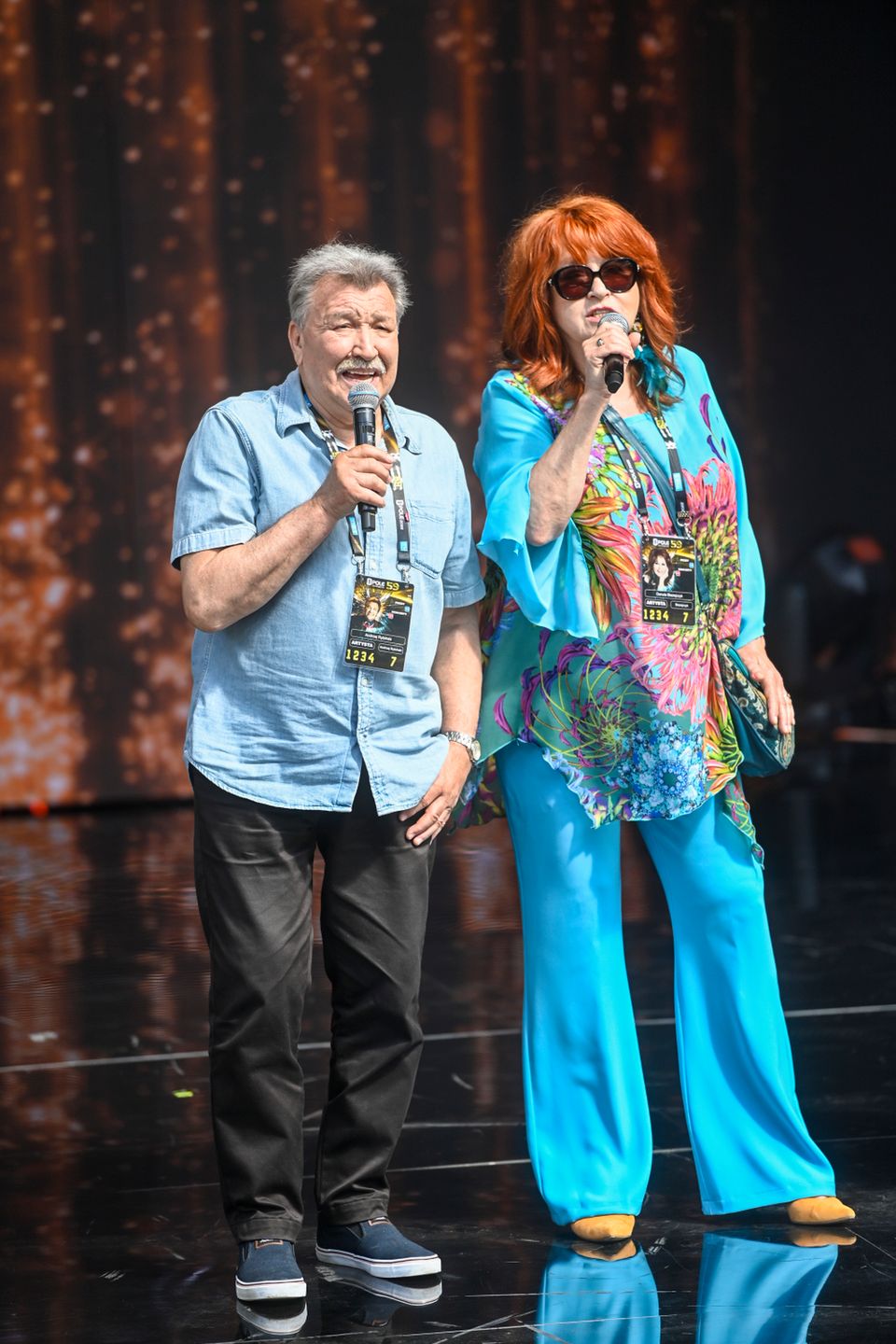Danuta Błażejczyk, Andrzej Rybiński - Opole 2022, dzień pierwszy, próby