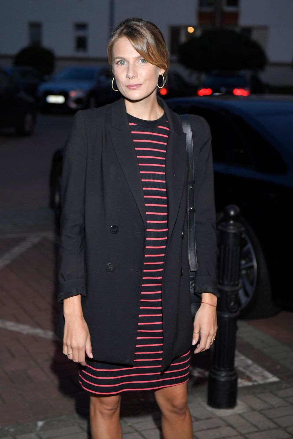 Marta Wierzbicka na premierze sztuki Dom Lalki