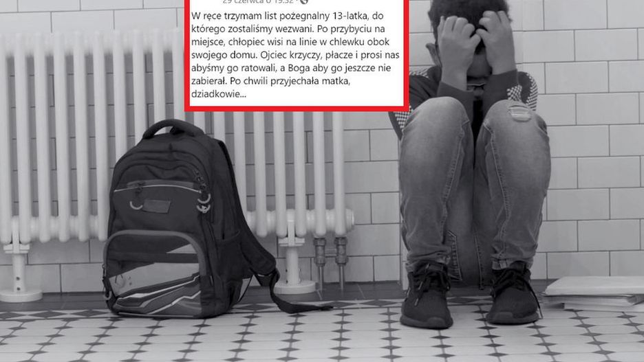 Poruszający list pożegnalny 13-latka. Każdemu da do myślenia