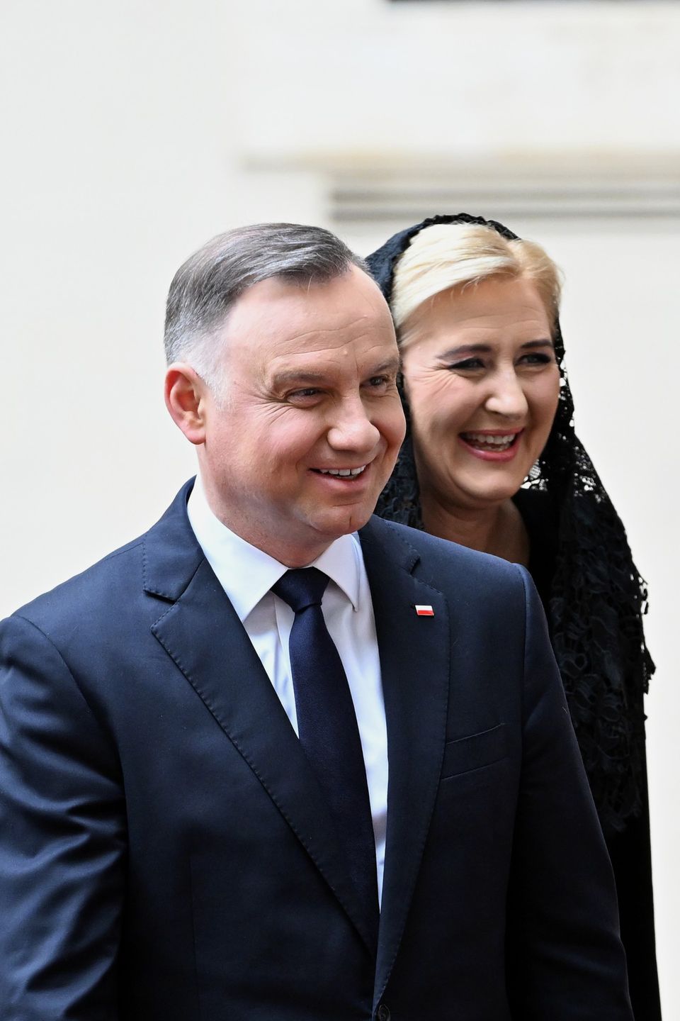 Andrzej Duda i Agata Duda z wizytą w Watykanie
