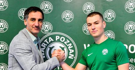 Hubert Sobol zawodnikiem Warty Poznań