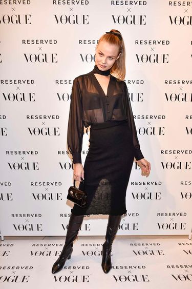 Magdalena Frąckowiak - Reserved x Vogue British
