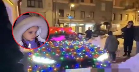Bogata Rosjanka sprawiła córce prezent. Dziecko nie wygląda na szczęśliwe