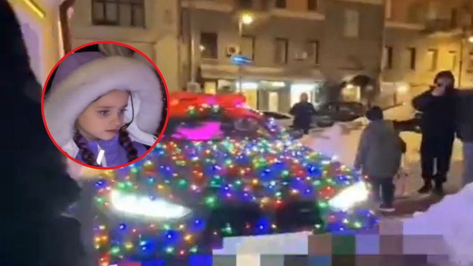 Bogata Rosjanka sprawiła córce prezent. Dziecko nie wygląda na szczęśliwe