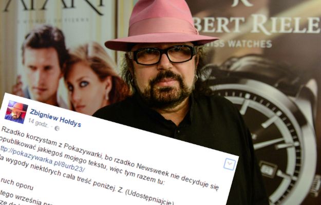 "PiS okłada Polskę bejzbolem propagandy, Kukiz tańczy mu w rytm jak pajacyk na sznurkach, a opozycja bezradnie rozkłada ręce" - Zbigniew Hołdys punktuje polską scenę polityczną