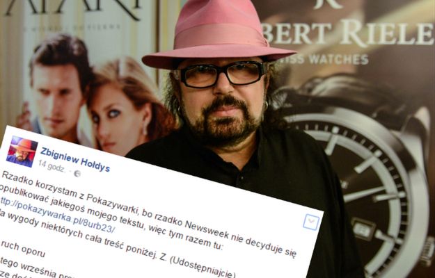 "PiS okłada Polskę bejzbolem propagandy, Kukiz tańczy mu w rytm jak pajacyk na sznurkach, a opozycja bezradnie rozkłada ręce" - Zbigniew Hołdys punktuje polską scenę polityczną