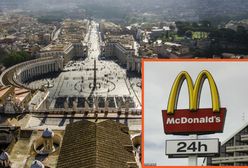 McDonald's chce otworzyć restaurację obok Placu św. Piotra. Kardynałowie są oburzeni