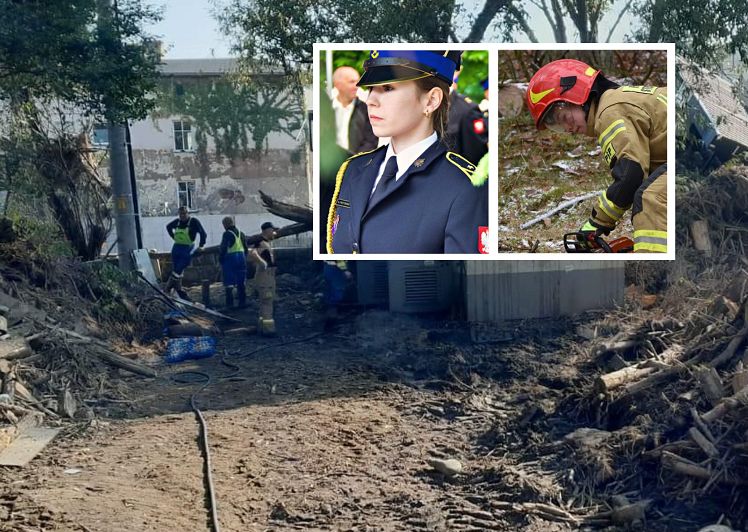 Strażaczka z Kłodzka mówi, co nią wstrząsnęło. "Tragedia, którą ciężko opisać słowami"