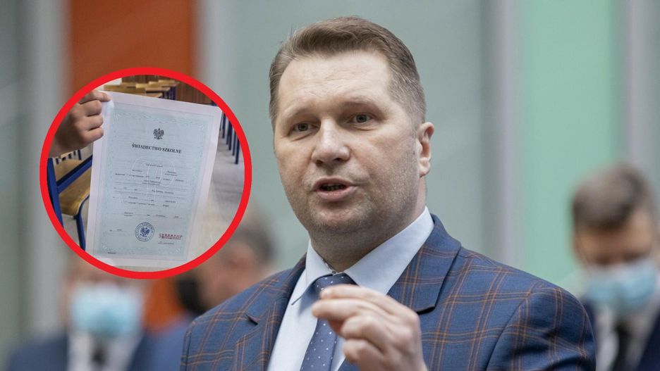 Nowe wzory świadectw. Czarnek podpisał rozporządzenie