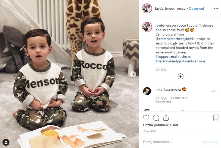 Jenson i Rocco są identycznymi bliźniakami