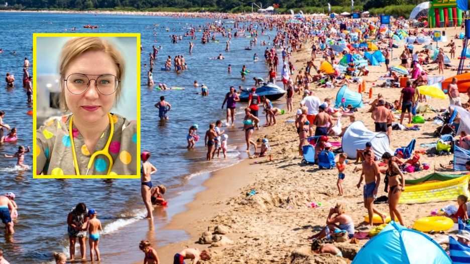 Lekarka pokazała, co dzieje się nad morzem. Tak jest w każdej miejscowości