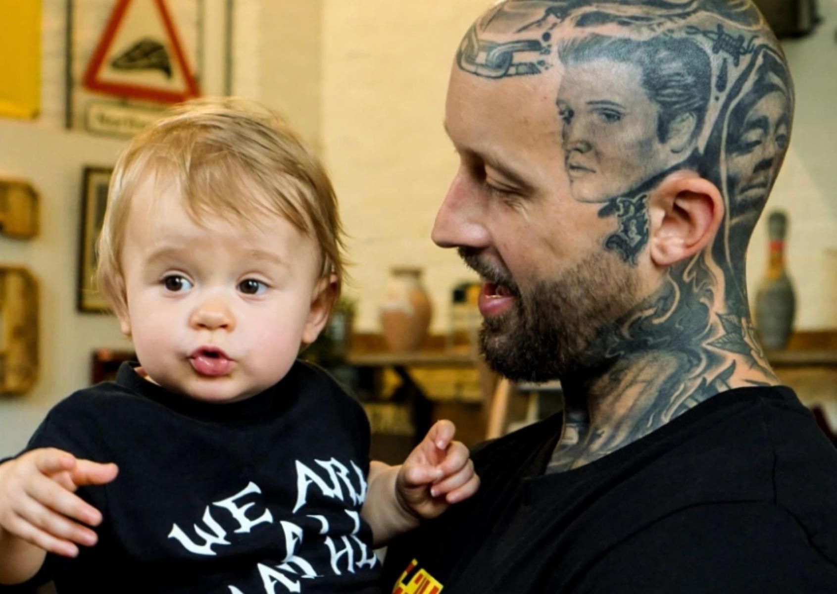 Karac ze swoim synkiem