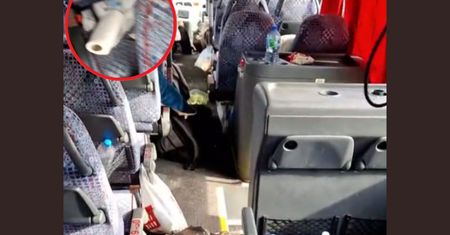 Pokazał autokar po wycieczce kolonijnej. "Nigdy takiego syfu nie było"