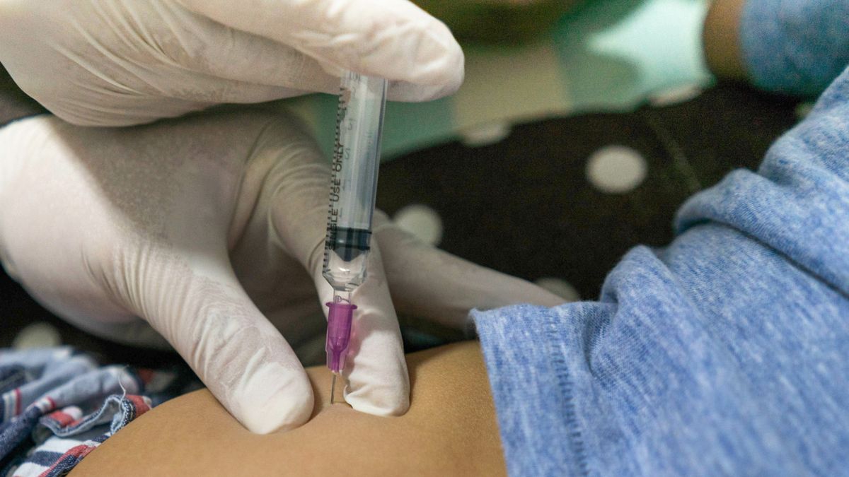 Zastrzyk domięśniowy stosuje się, gdy niemożliwe jest leczenie doustne