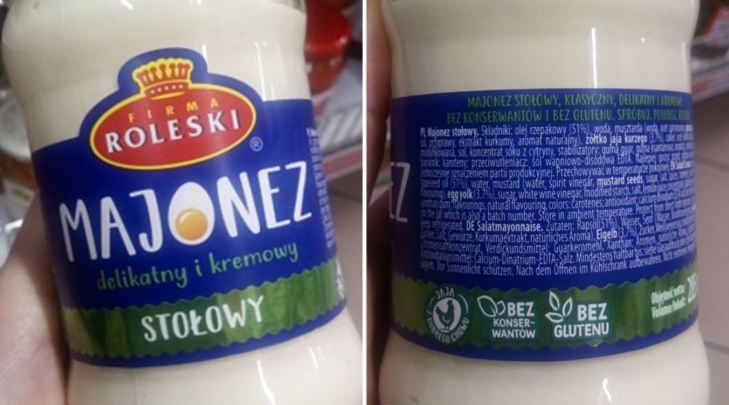 Majonez Stołowy Roleski