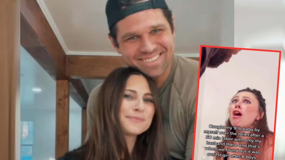 Ma sześciu synów. Córkę urodziła na toalecie
