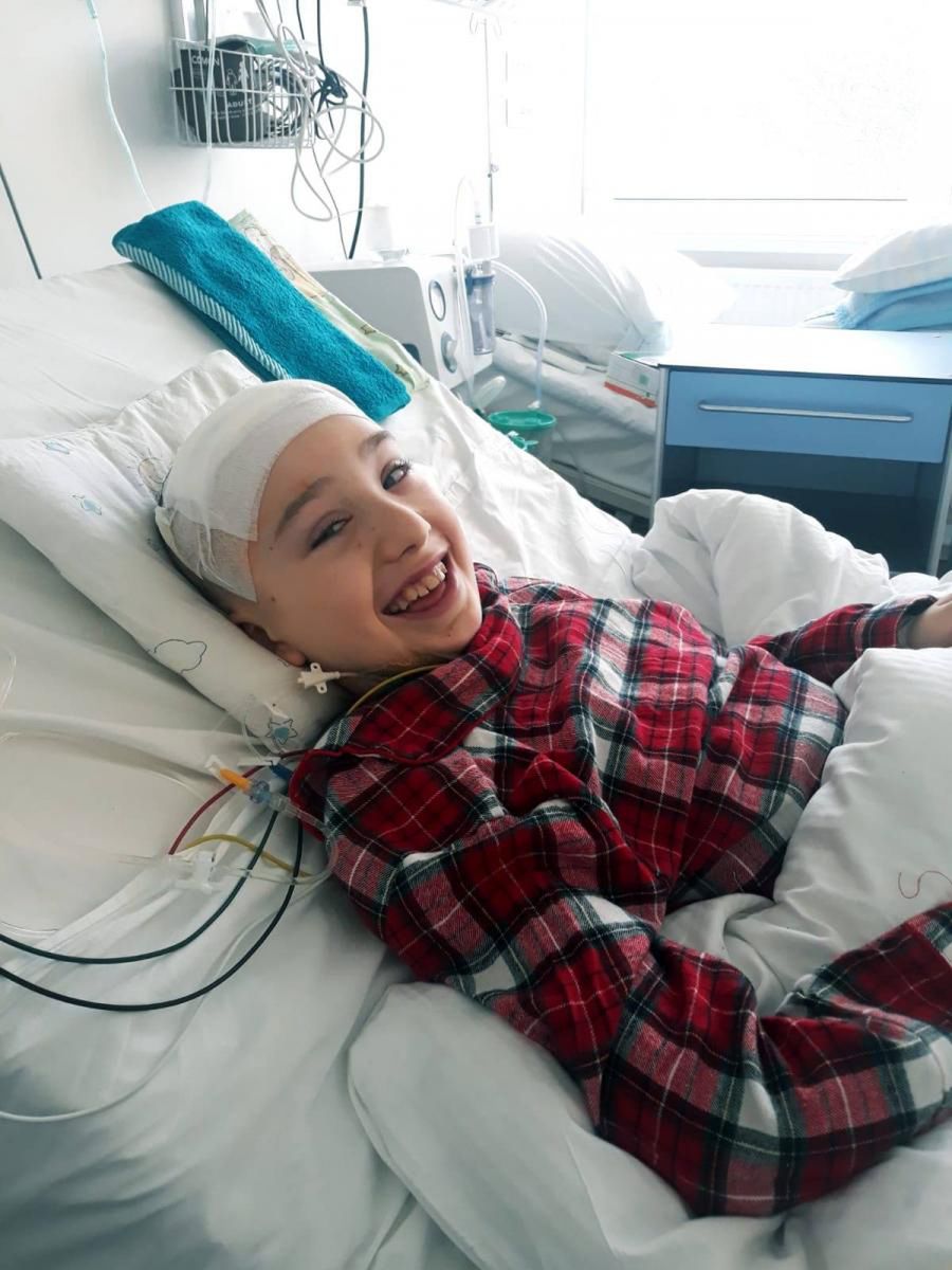 Kacper Pietronik po zabiegu