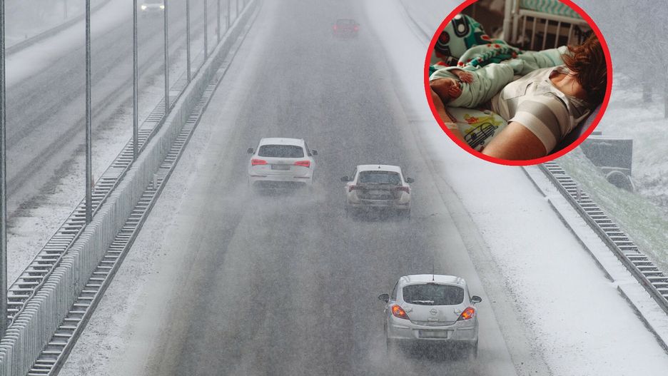 Konin. Urodziła na autostradzie. Poród przyjął policjant drogówki