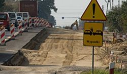 W Polsce remont drogi może być bardzo niebezpieczny