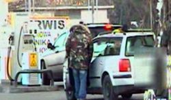 Nagrali złodzieja paliwa