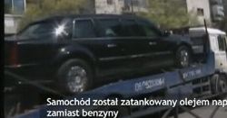 Limuzyna Obamy odmówiła posłuszeństwa
