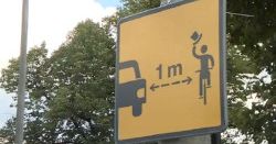 Nowe znaki uczą kierowców wyprzedzania rowerzystów