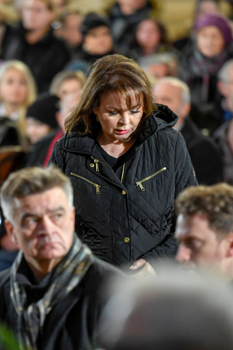 Izabela Trojanowska – pogrzeb Romualda Lipki