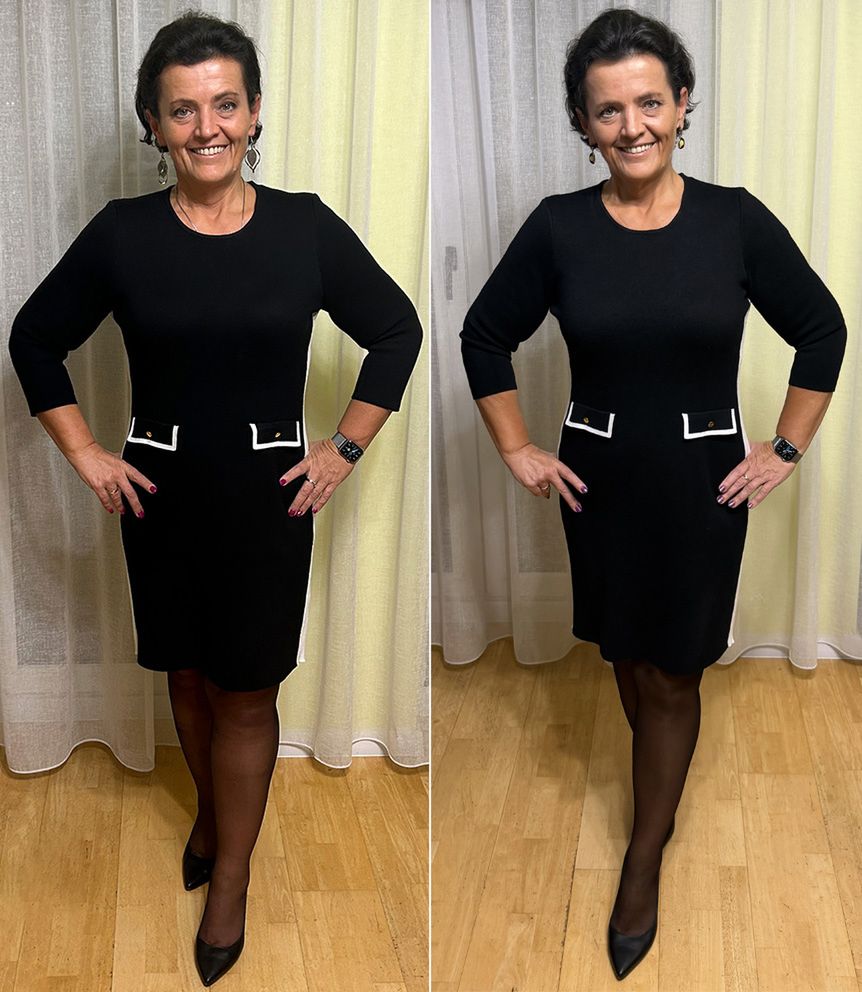 Doktor Magda Wiśniewska: Zdjęcie z początku stycznia 2025 i z początku stycznia 2026. Widać różnicę? Nie... I o to chodzi.