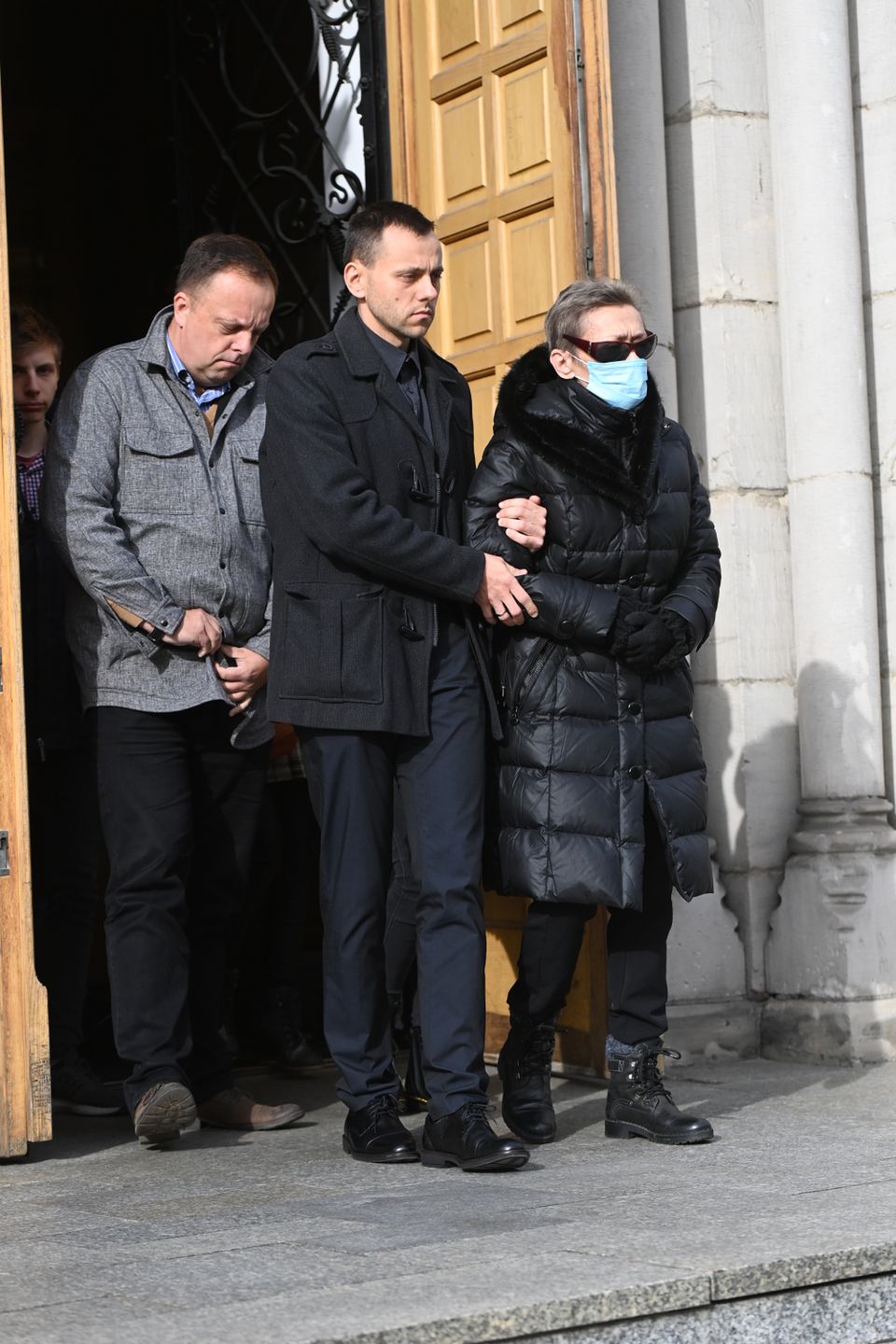 Żona i syn Pawła Nowisza