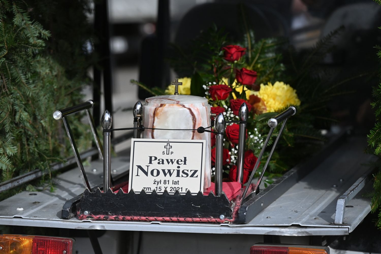 Pogrzeb Pawła Nowisza