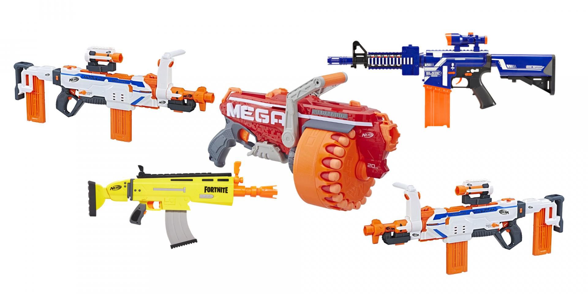 Zabawki typu Nerf