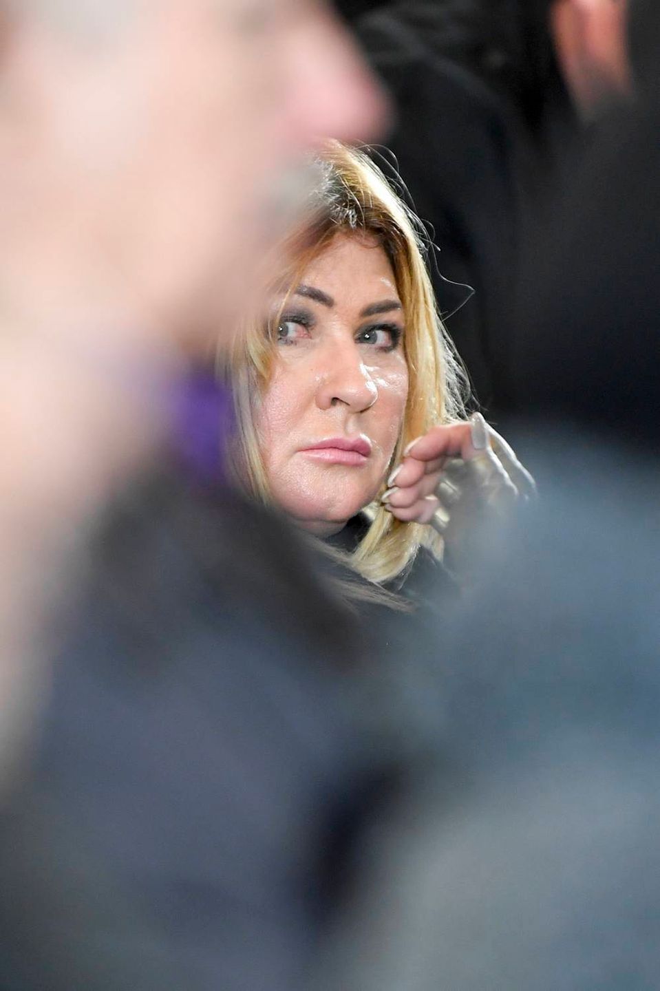 Beata Kozidrak – pogrzeb Romualda Lipki