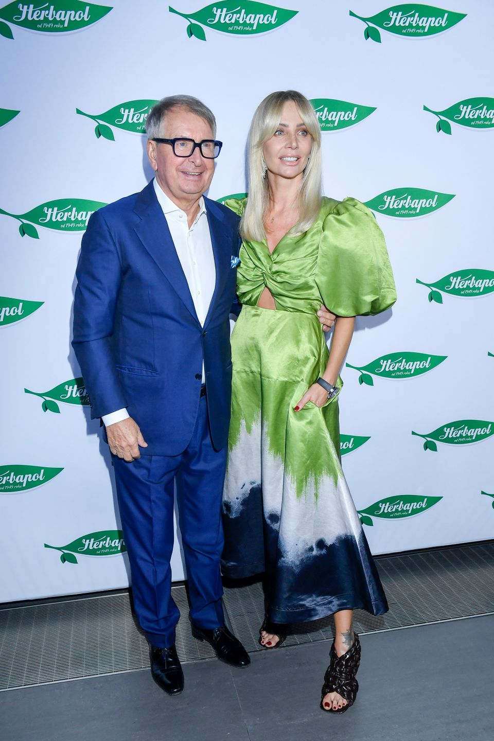 Agnieszka Woźniak-Starak, Jerzy Starak - gala Herbapolu