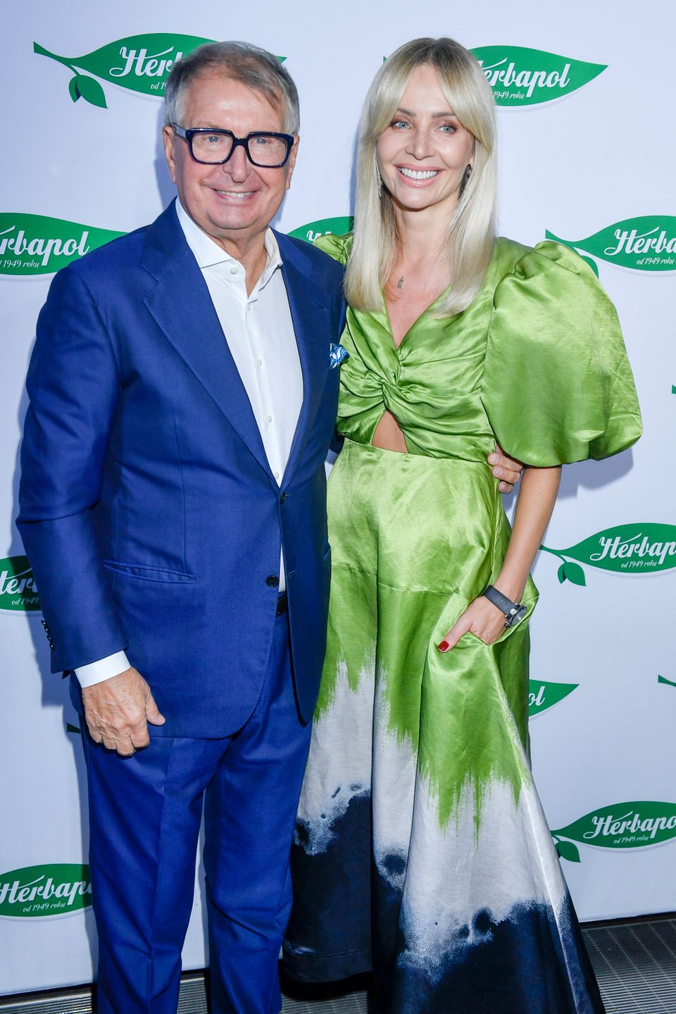 Agnieszka Woźniak-Starak, Jerzy Starak - gala Herbapolu