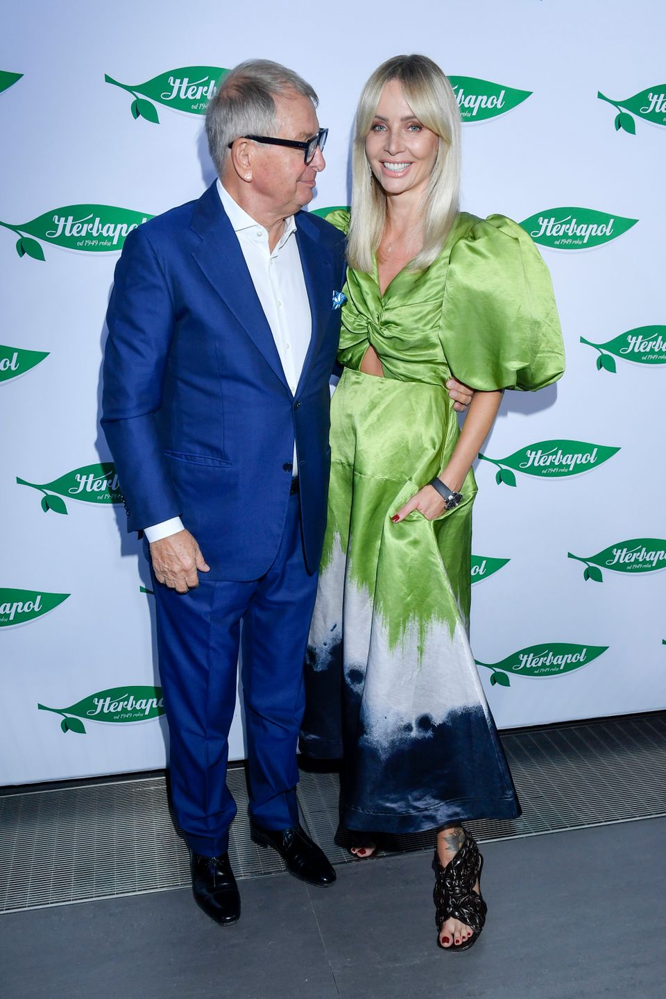 Agnieszka Woźniak-Starak, Jerzy Starak - gala Herbapolu