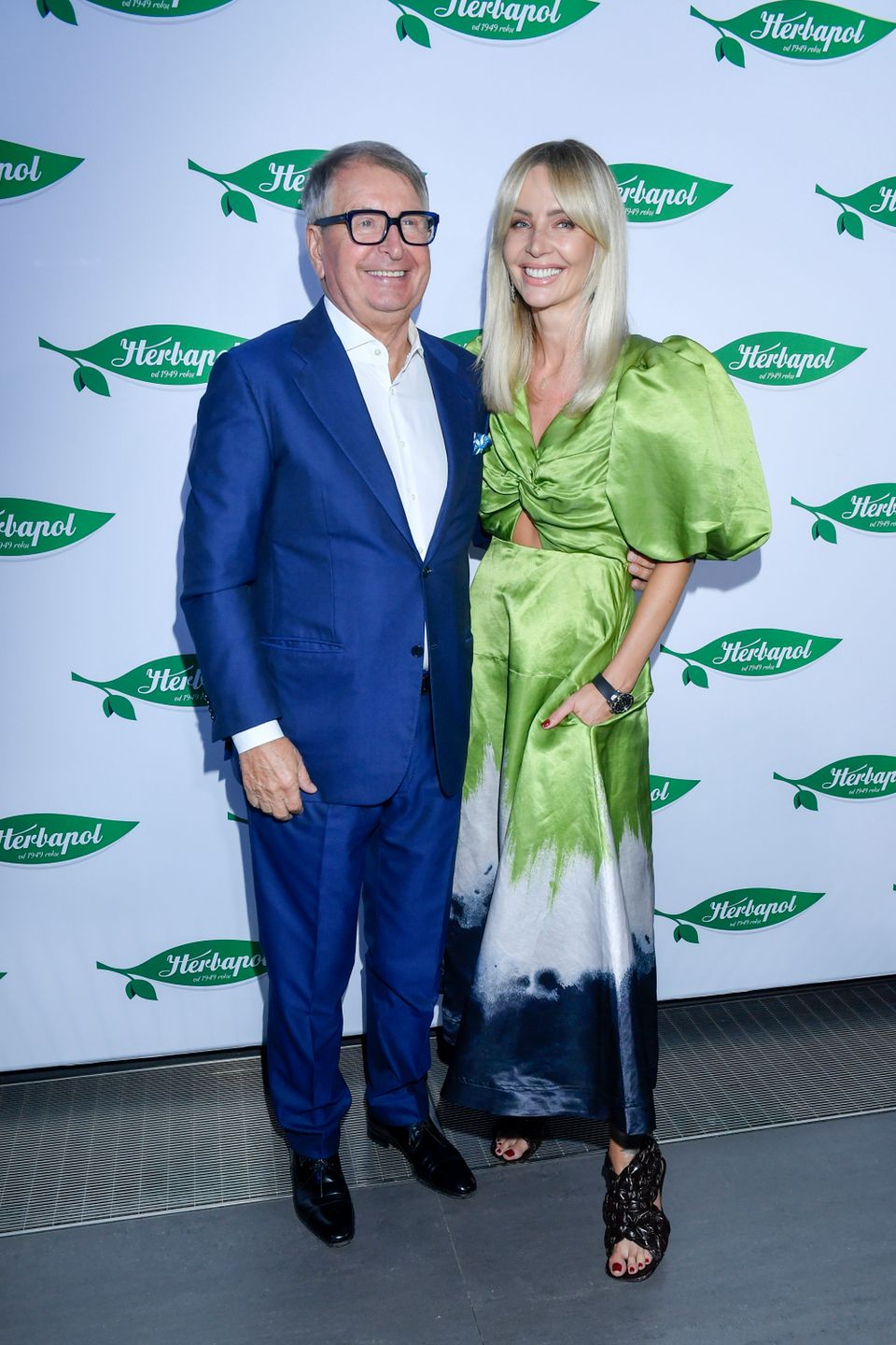 Agnieszka Woźniak-Starak, Jerzy Starak - gala Herbapolu