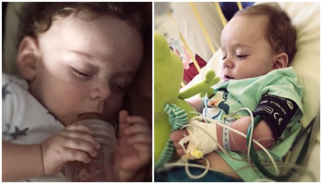 Roczny Nikodem od urodzenia walczy z groźną wadą serca, która zagraża jego życiu