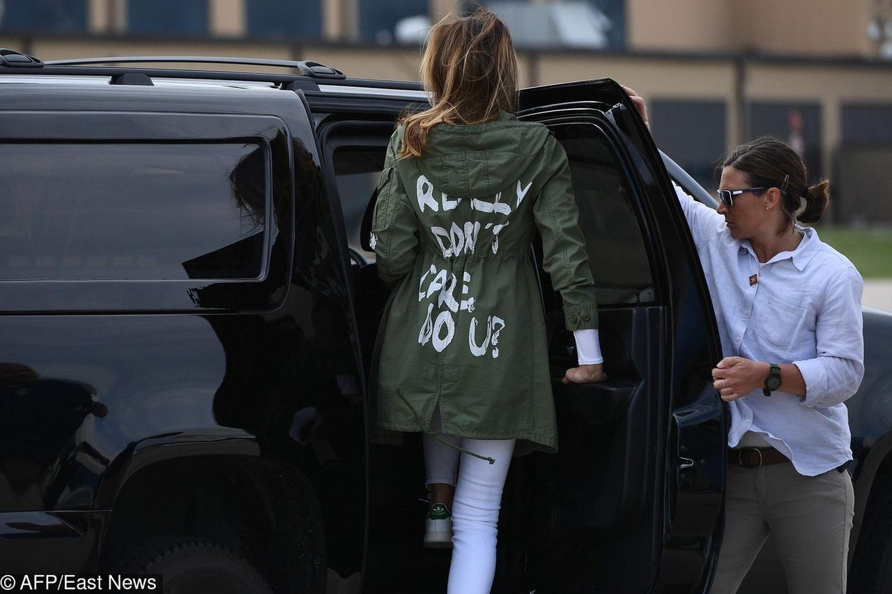 Melania Trump w parce z Zary