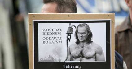 Tusk - taki inny Janosik