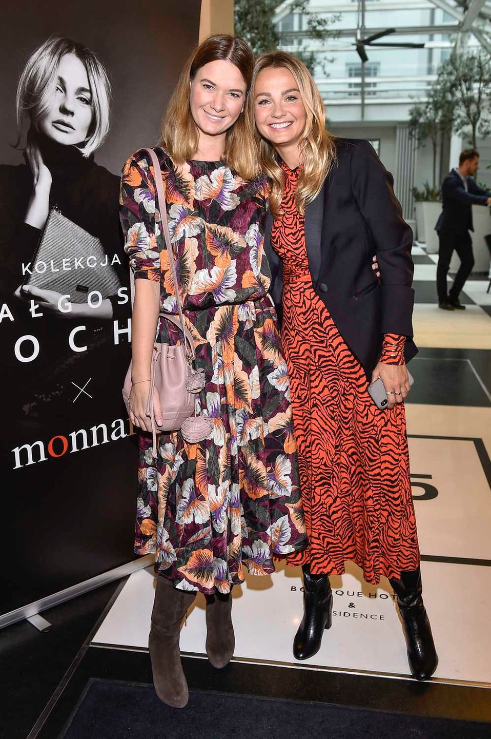 Karolina Malinowska, Małgorzata Socha - gwiazdy promują kolekcję Małgosia Socha x Monnari